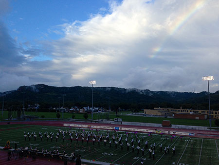 2014 La Crosse show rainbow