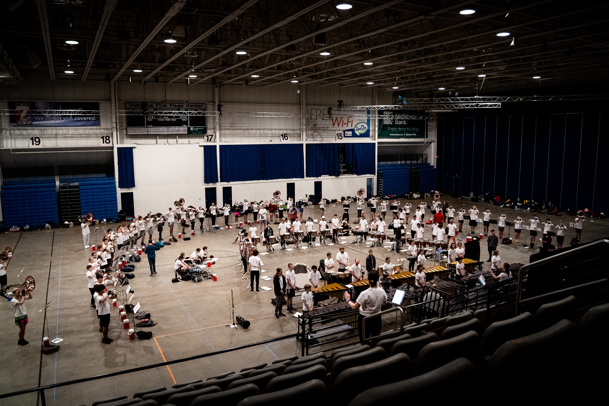 Colts visual rehearsal at camp